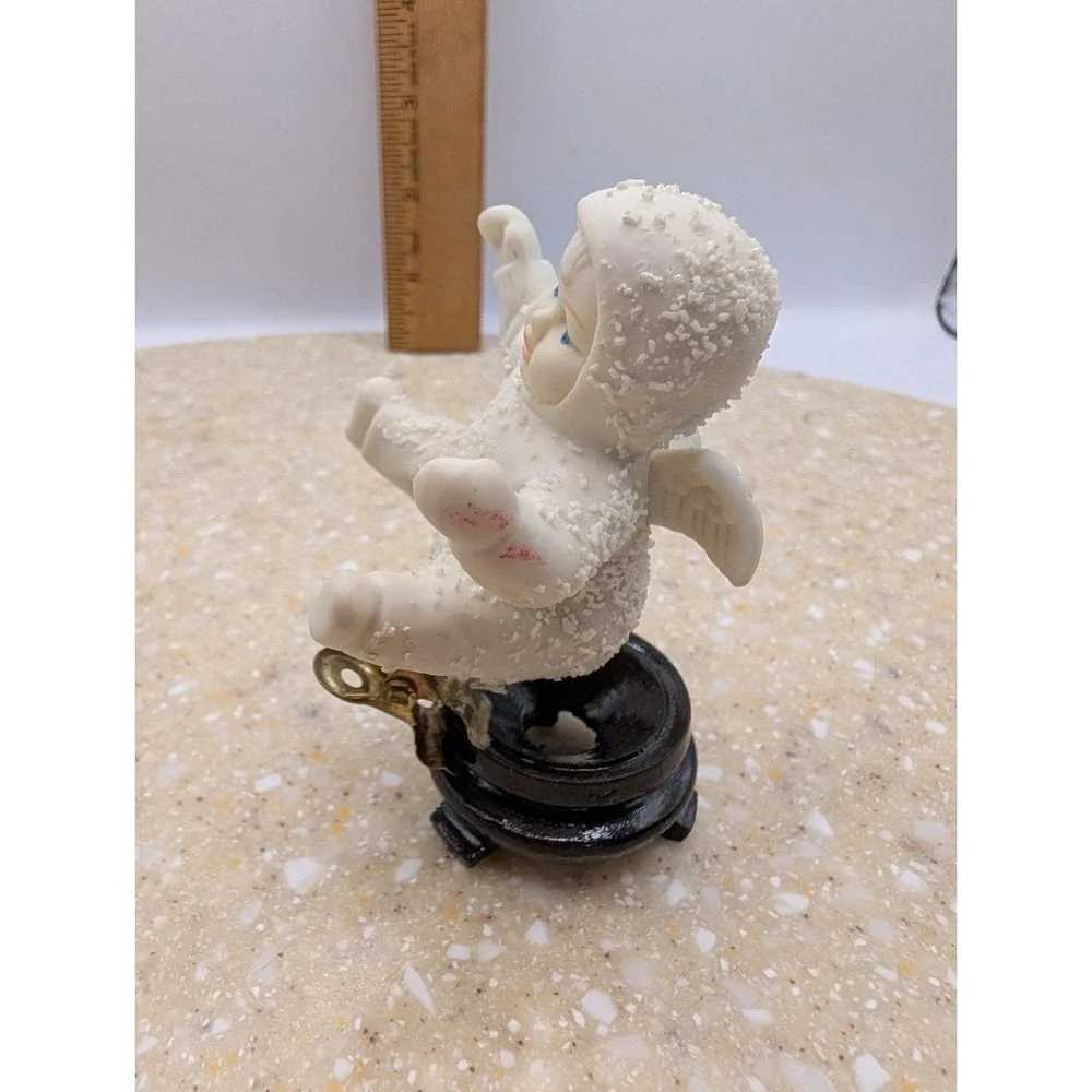 Dept 56 Snowbaby Collection Winged Lite Up Clip Released 1986 Retired 1990 Rare